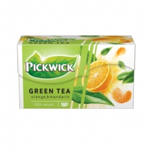 Pickwick Green Tea Orange & Mandarin (20 stuks)