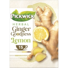 Pickwick Herbal Ginger Goodness Lemon (15 stuks)