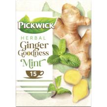 Pickwick Herbal Ginger Goodness Mint (15 pieces)