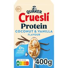Quaker Cruesli Protein Coconut & Vanilla (400 gr.)