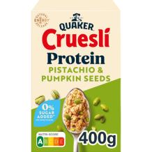 Quaker Cruesli Protein Pistachio & Pumpkin Seeds (400 gr.)