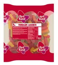 Red Band Winegums (1 kilo)