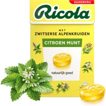 Ricola Lemon Mint Sugar Free (50 gr.)