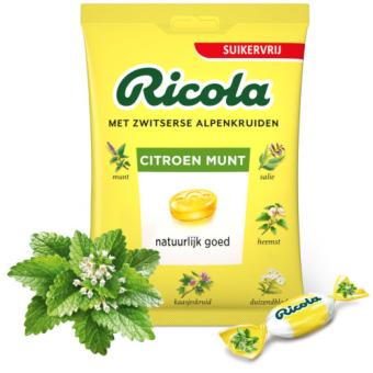 Ricola Lemon Mint Sugar Free (75 gr.)