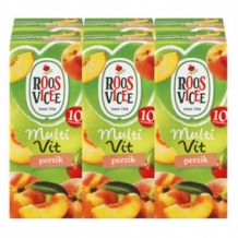 Roosvicee Multivit Peach (6 x 200 ml)