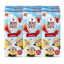 Roosvicee Fruitig Drankje Aardbei (6 x 200ml)