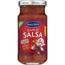Santa Maria Tex Mex Garlic Salsa Medium (230 gr.)