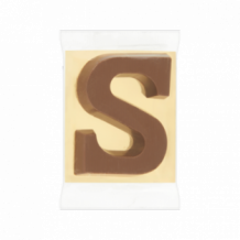 Shoe Letter S Milk Chocolate (40 gr.)