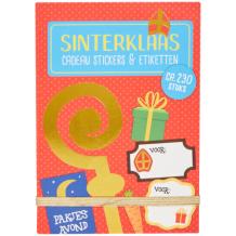 Sinterklaas cadeau labels en stickers boekje