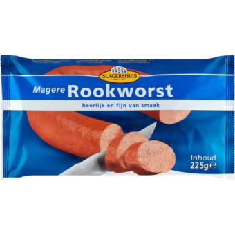 Slagershuis Magere Rookworst (225 gr.)