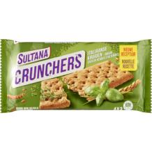 Sultana Crunchers Italiaanse Kruiden (4 x 3 stuks) 