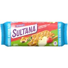 Sultana Fruit Biscuit Strawberry Apple 30% Less Sugar (5 x 3 pieces)