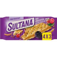 Sultana Fruit Biscuit Forest Fruits (4 x 3 pieces)