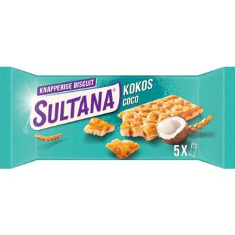 Sultana Crunchy Biscuit Coconut (5 x 3 pieces)