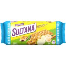 Sultana Fruit Biscuit Banana Apple 30% Less Sugar (5 x 3 pieces)