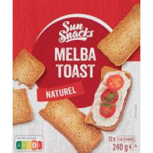 Sun Snacks Melba Toast Naturel (240 gr.)