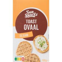 Sun Snacks Toast Oval Sesame (150 gr.)
