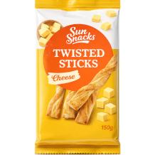 Sun Snacks Twisted Sticks Cheese (150 gr.)