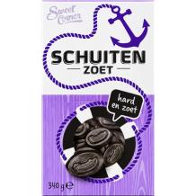 Sweet Corner Schippers Drop Zoete Schuiten (340 gr.)