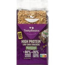 TastyBasics Low Carb High Protein Cracker Poppy Seeds (200 gr.)