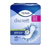 TENA Discreet Extra Plus Incontinence Pads (8 pieces)