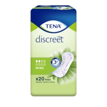 TENA Discreet Mini Incontinence Pads (20 pieces)