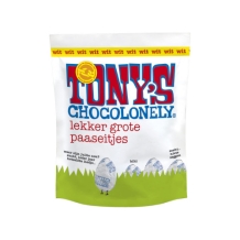Tony's Chocolonely Chocolade Paaseitjes Wit (175 gr.)