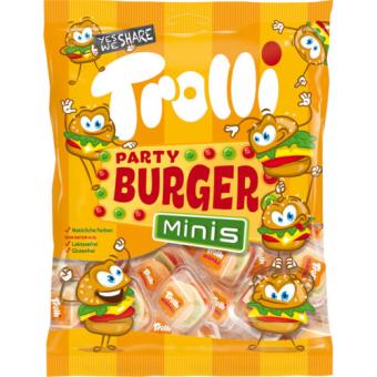 Trolli Party Hamburger Mini's (170 gr.)