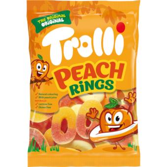 Trolli Perzik Ringen (200 gram)