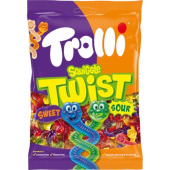 Trolli Squiggle Twist Candy Worms (175 gr.)