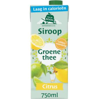 Van de Boom Syrup Green Tea Citrus (750 ml.)
