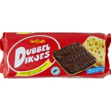 Van Delft Dubbeldikjes Pure Chocolade (295 gr.)
