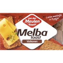 Van Der Meulen Original Melba Toast Volkoren (100 gr.)