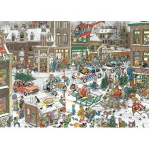 Christmas Jigsaw Puzzle - Jan van Haasteren (100 pieces)