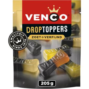 Venco Droptoppers Sweet & Refined (205 gr.)