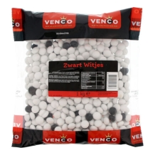 Venco Zwart Witjes (1 kilo)