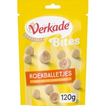 Verkade Bites Cookie Balls with White Chocolade (120 gr.)