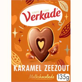 Verkade Hart Melkchocolade Speculaas (135 gr.)