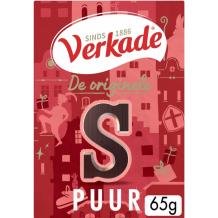 Verkade Chocoladeletter Puur 
