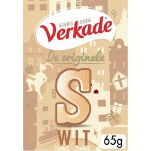 Verkade Chocoladeletter Wit 