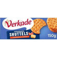 Verkade Shuttles Paprika & Kaas (150 gr.)