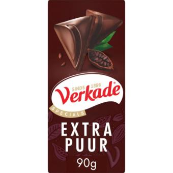Verkade Specials Chocoladereep Extra Puur (90 gr.)