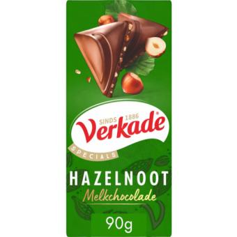 Verkade Specials Milk Chocolate Bar Hazelnut (90 gr.)