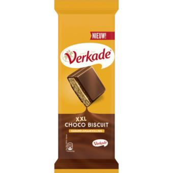 Verkade XXL Choco Biscuit with Caramel Flavor Filling (225 gr.)