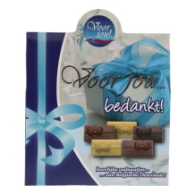 Voor Jou! Bedankt! Chocolade (100 gr.)