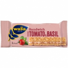 Wasa Sandwich Crackers Tomato & Basil (120 gr.)