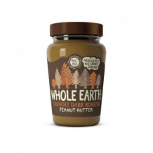 Whole Earth Crunchy Dark Roasted Pindakaas (340 gr.)