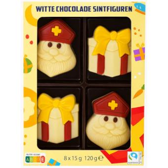 White Chocolate Sinterklaas Figures (120 gr.)
