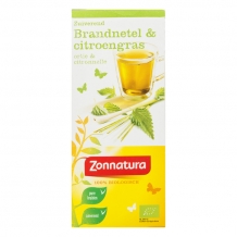 Zonnatura Biologische brandnetelthee citroengras (32 gr.)