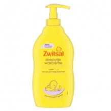 Zwitsal Zeepvije Wascrème pomp (400 ml.)
